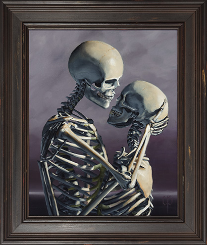 Chris Peters | All My Love | Skeleton Painting