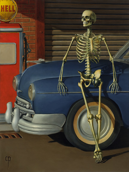 Chris Peters | Los Angeles | Skeleton Print