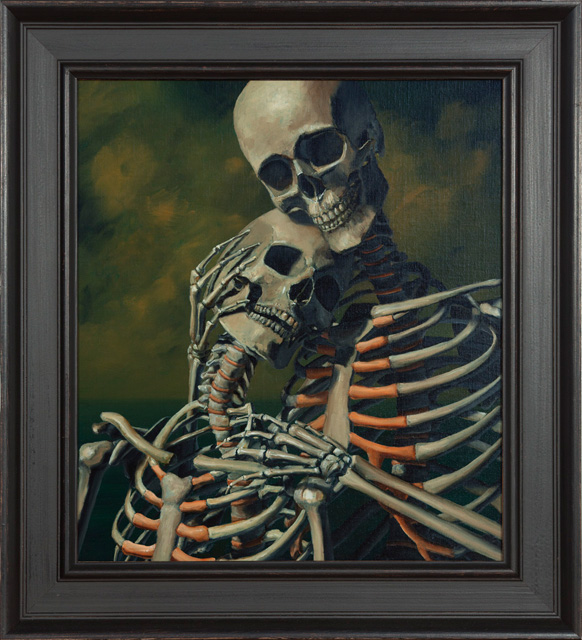 Chris Peters To The Last Breath Oil Painting