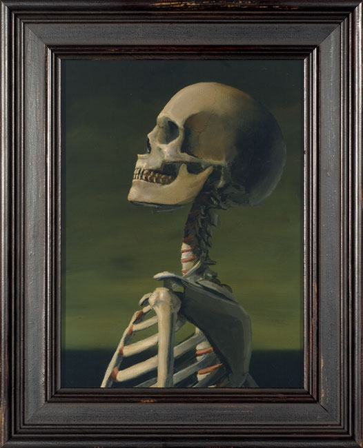 Chris Peters | Will Not Falter | Skeleton Painting